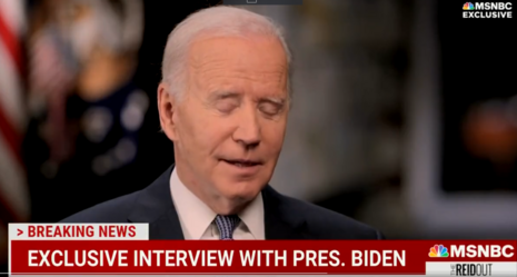 Biden nods off during Capehart interview MSNBC 10-22